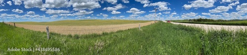 Panoramic s of the landscapes of the Midwest