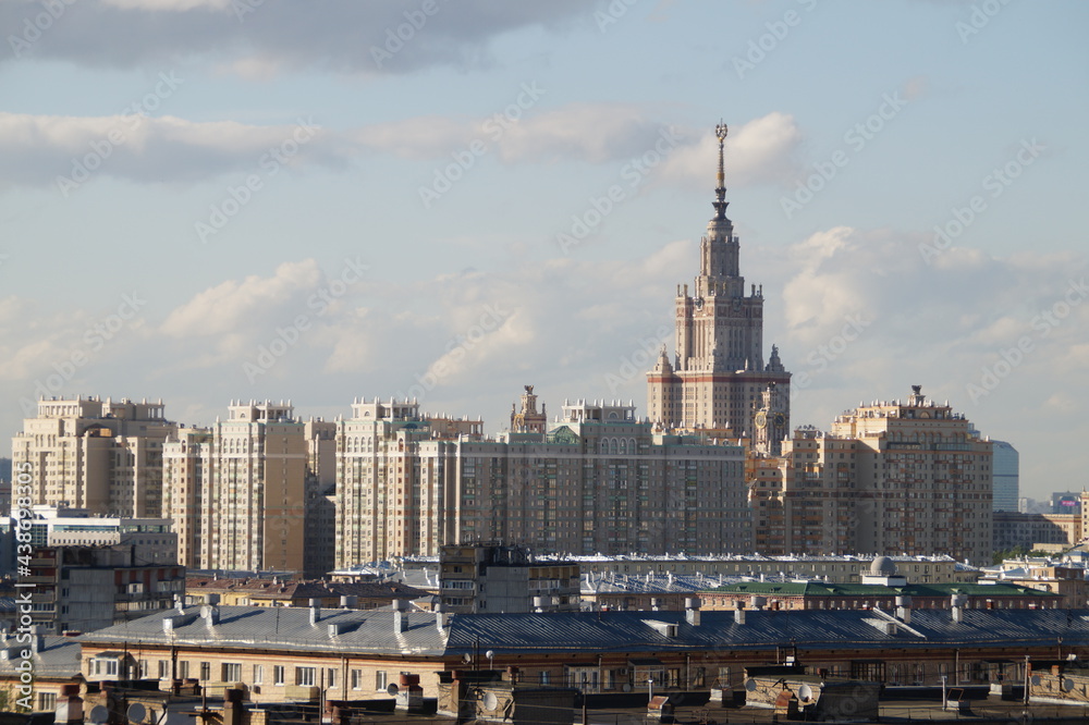 Obraz premium city skyline