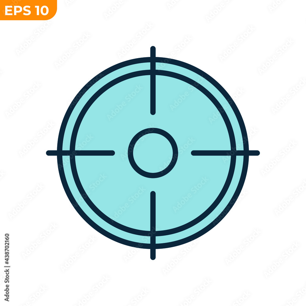 target icon symbol template for graphic and web design collection logo vector illustration target icon symbol template for graphic and web design collection logo vector illustration