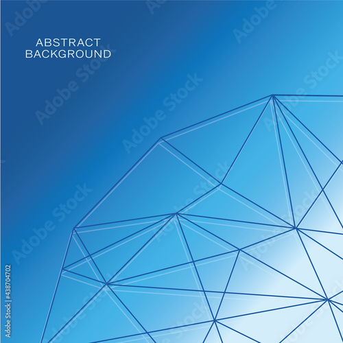 Design liniar network technology background.