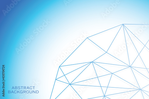 Linear design concept for technology background.