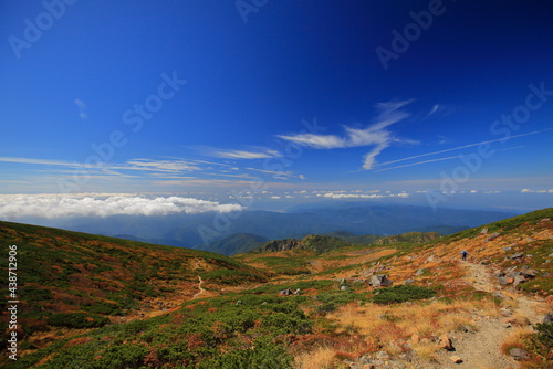 Mt.Haku, autumn 秋の白山登山 photo