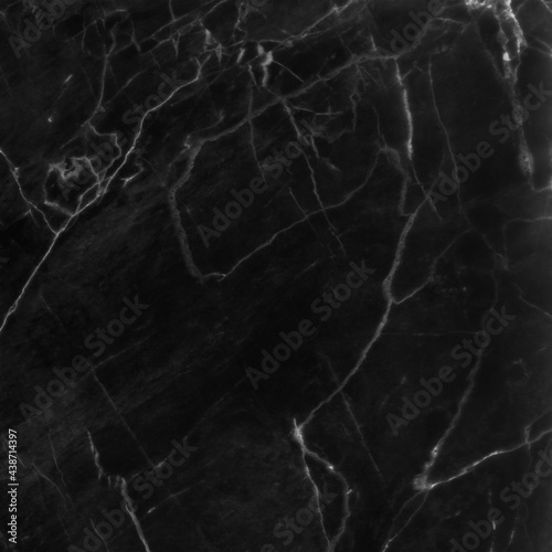 Black marble natural pattern for background, abstract natural marble black and white