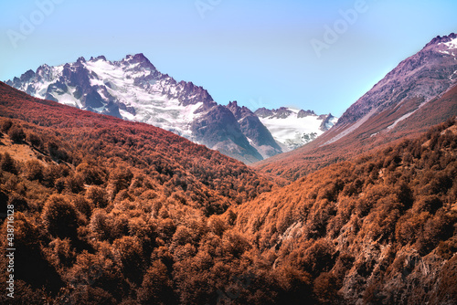 landscape in the mountains photo