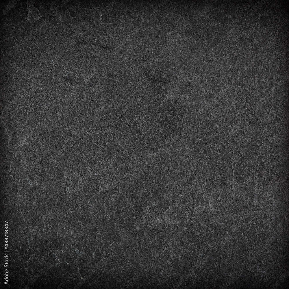 Obraz premium Dark grey black slate background or texture.