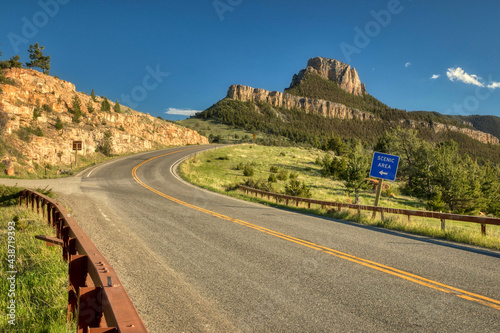 Chief Joseph Scenic Byway in Wyoming photo
