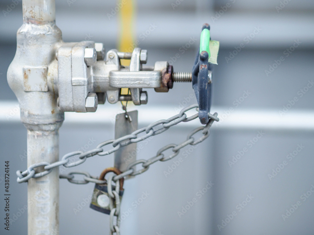 Manual valve for apply industrial zone which popular to install with tank, pipe, pump, and pond in Combined-Cycle Co-Generation Power Plant.