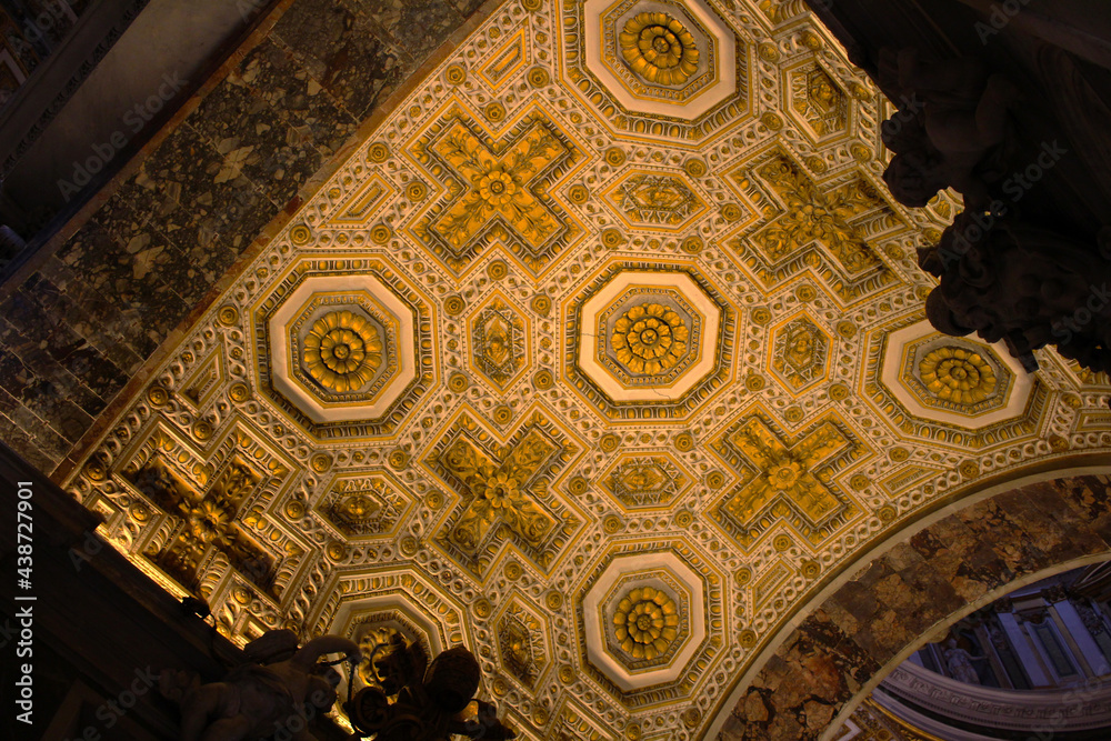 イタリア フィレンツェのドゥオーモ　天井