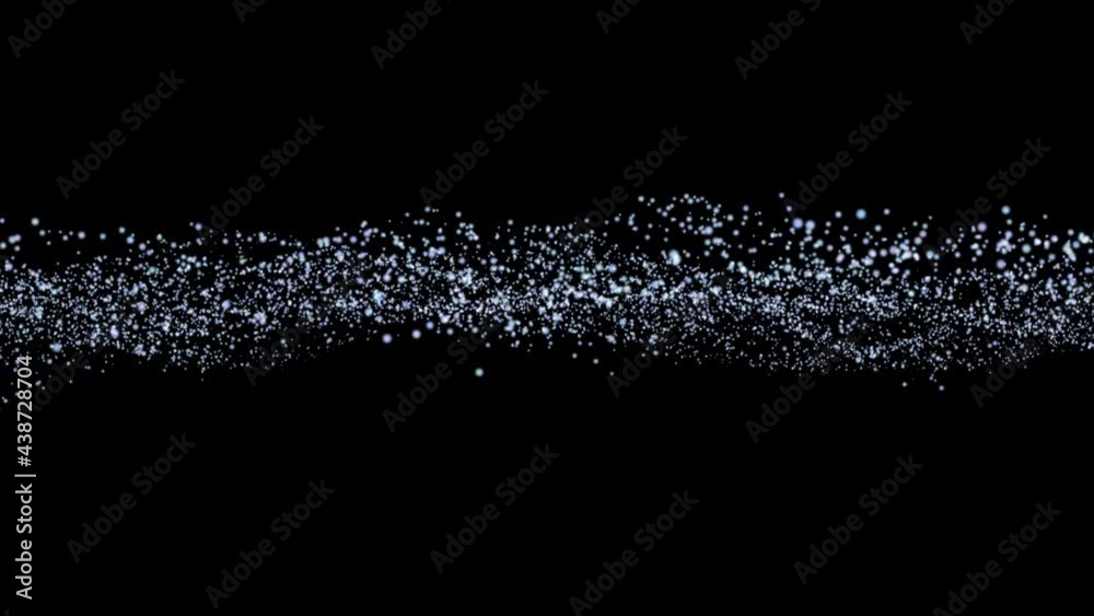 Abstract background with moving particles with beautiful bokeh. Abstract background with moving particles with beautiful bokeh.