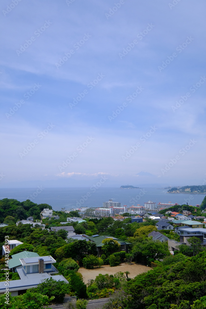 Obraz premium 神奈川県逗子市の披露山公園