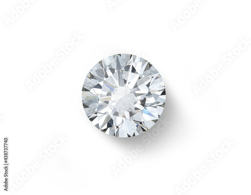 diamond isolated on white background