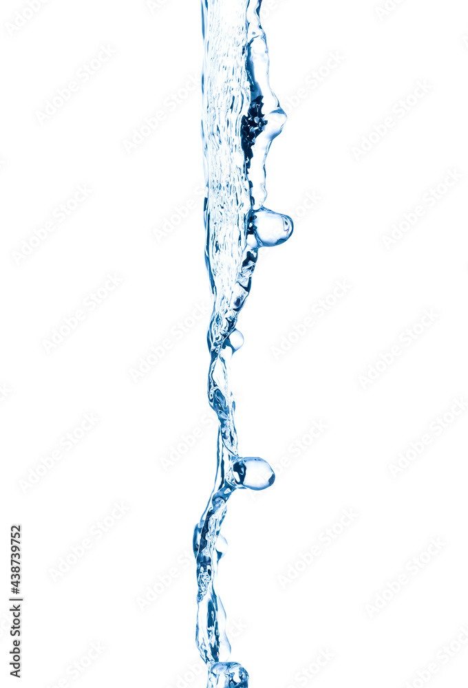 Splash of water on white background Splash of water on white background