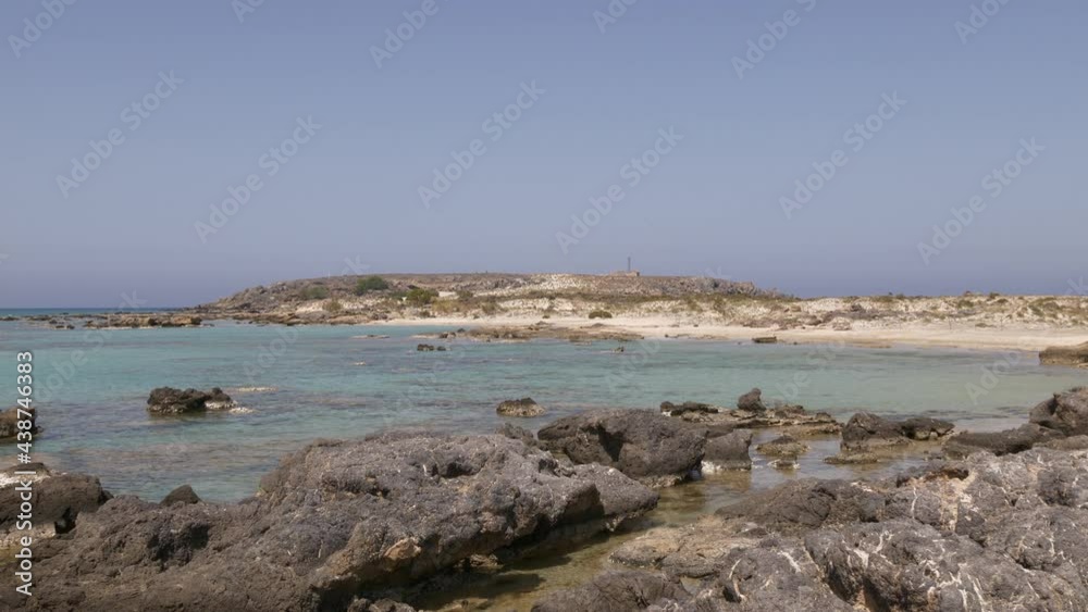 Elafonisi Crete Beach a real Mid Sea Pearl with crystal clear water Elafonisi Crete Beach a real Mid Sea Pearl with crystal clear water