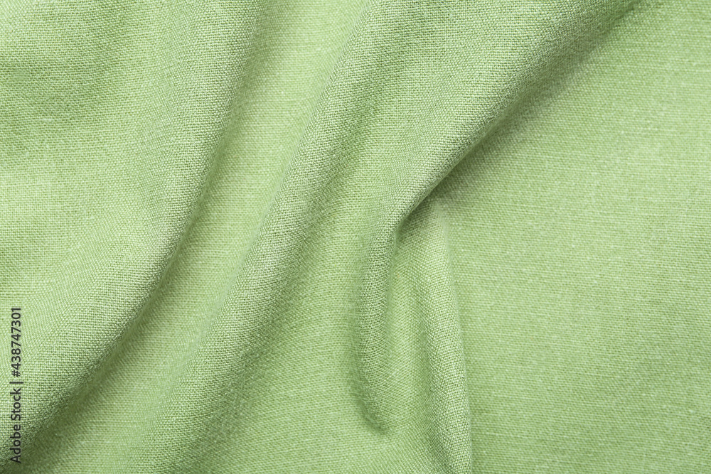 Texture of color fabric with folds Texture of color fabric with folds