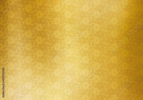 背景_バック_テクスチャ_613_和紙_金