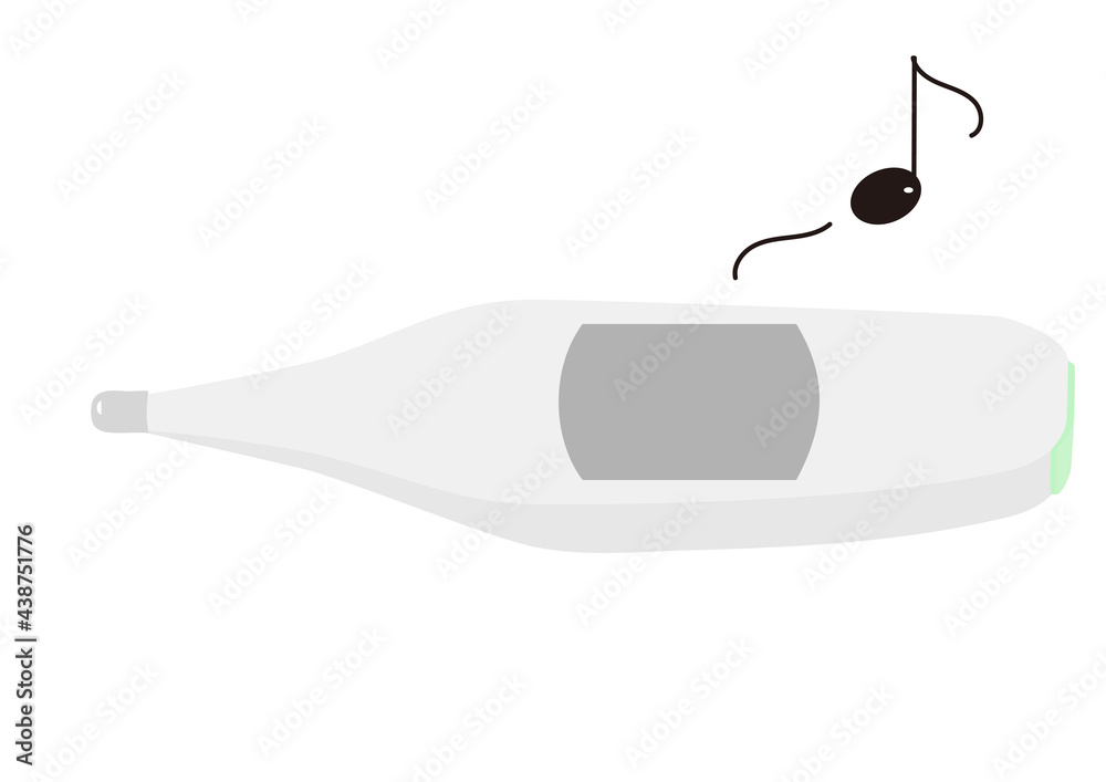 音楽が流れてお知らせをし、表示画面が大きい体温計 音楽が流れてお知らせをし、表示画面が大きい体温計