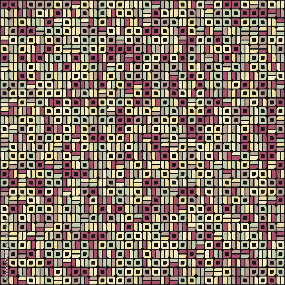 Abstract Geometric Pattern generative computational art illustration Abstract Geometric Pattern generative computational art illustration