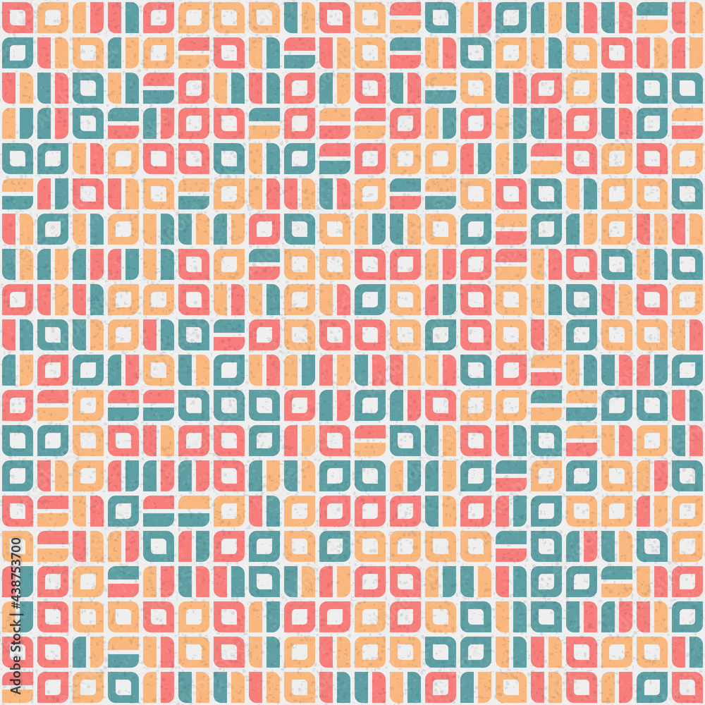 Abstract Geometric Pattern generative computational art illustration