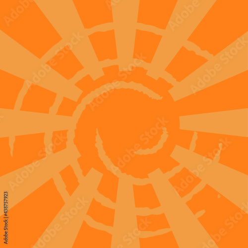 vector yellow background with circle tag label  illustration