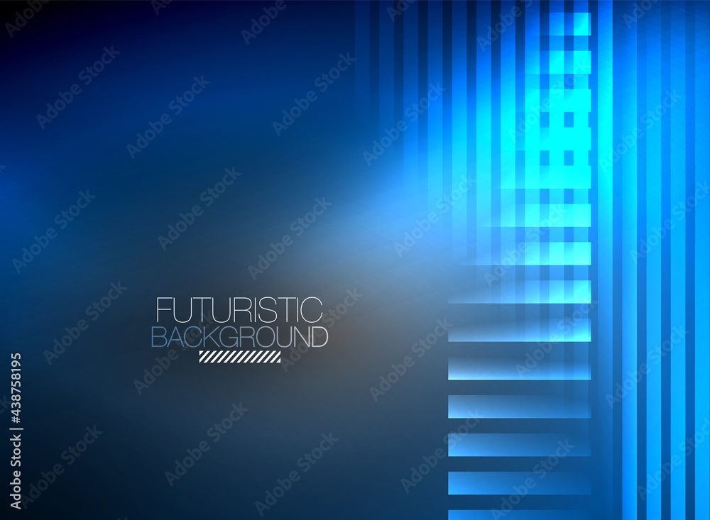 Bright neon color techno abstract background, shiny glowing neon lines in the dark background Bright neon color techno abstract background, shiny glowing neon lines in the dark background