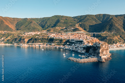 Aerial view of Chianalea. Scilla Calabria photo