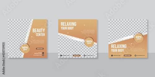 Beauty Spa Social Media Post Design