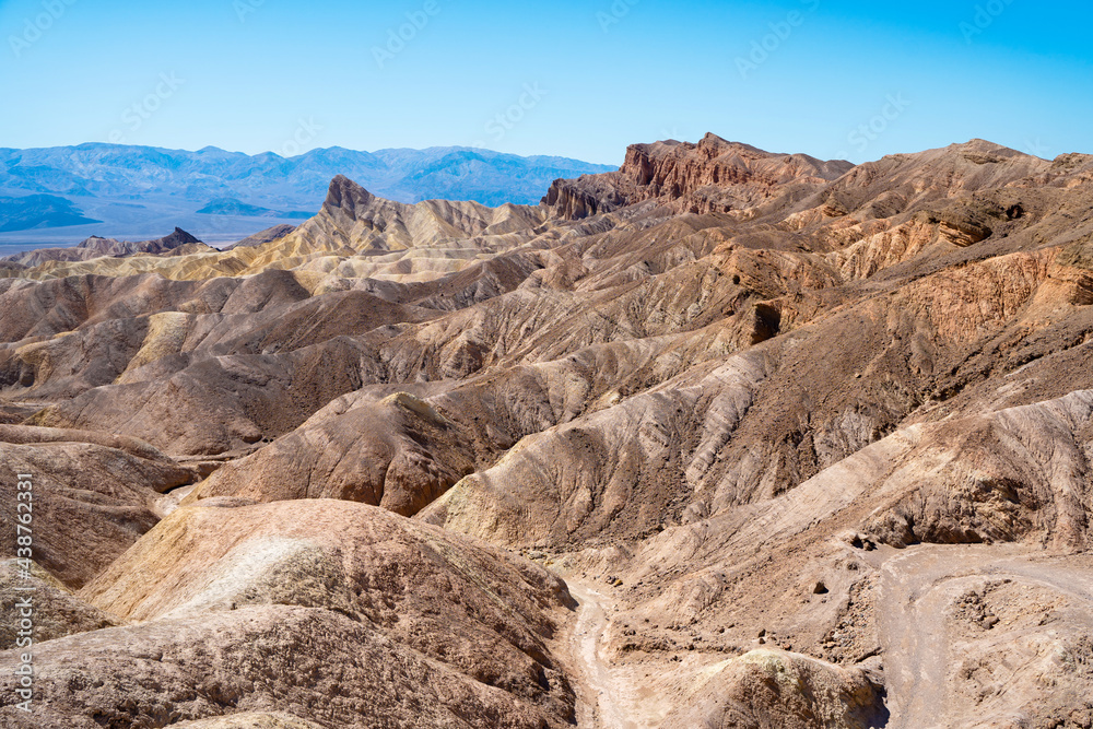 Fototapeta premium Zabriskie Point in Death Valley National Park, California, USA