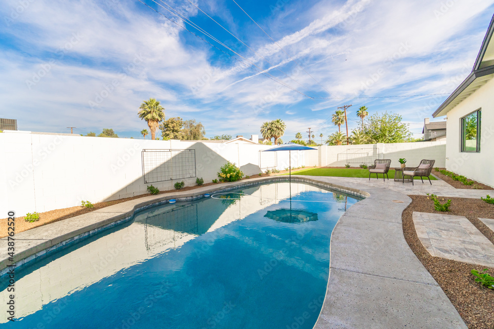 Fototapeta premium Arizona home pool