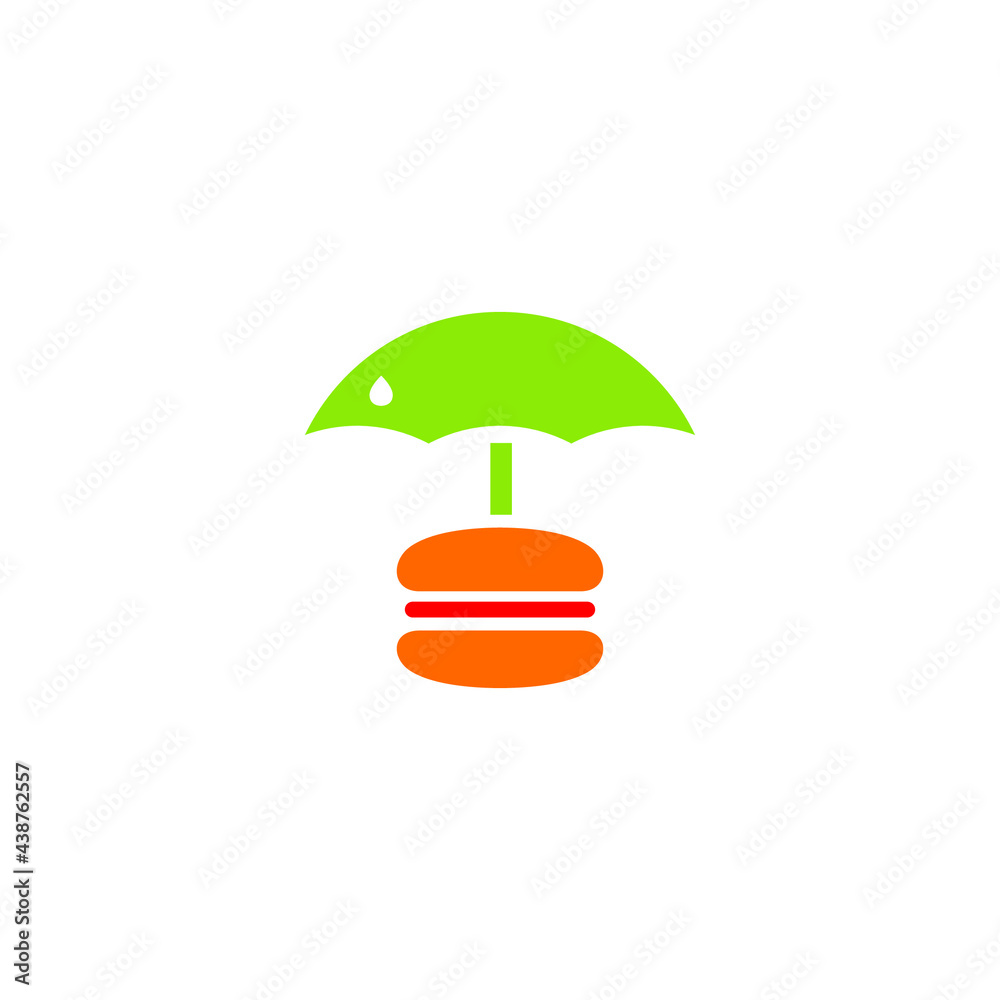 Burger Umbrella Logo Burger Umbrella Logo