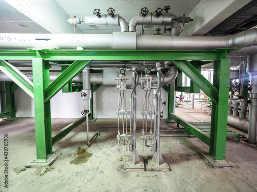 Flow transmitter of Diff pressure transmitter type for monitoring and control flow of water in industry zone at power plant.