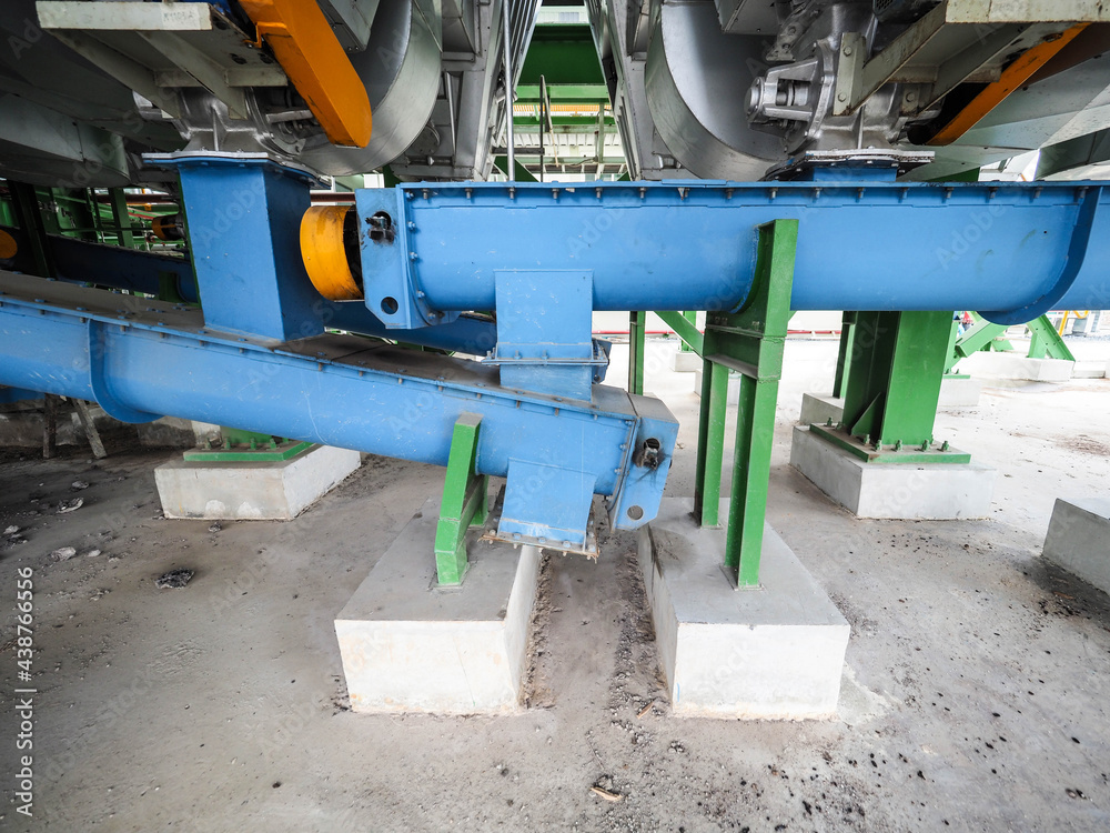 Ash systems was installed in biomass power plant. Ash systems was installed in biomass power plant.