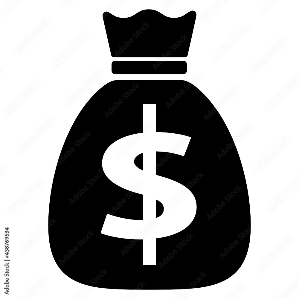 dollar_bag_glyph_icon dollar_bag_glyph_icon