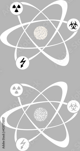 Atom nucleus and Danger