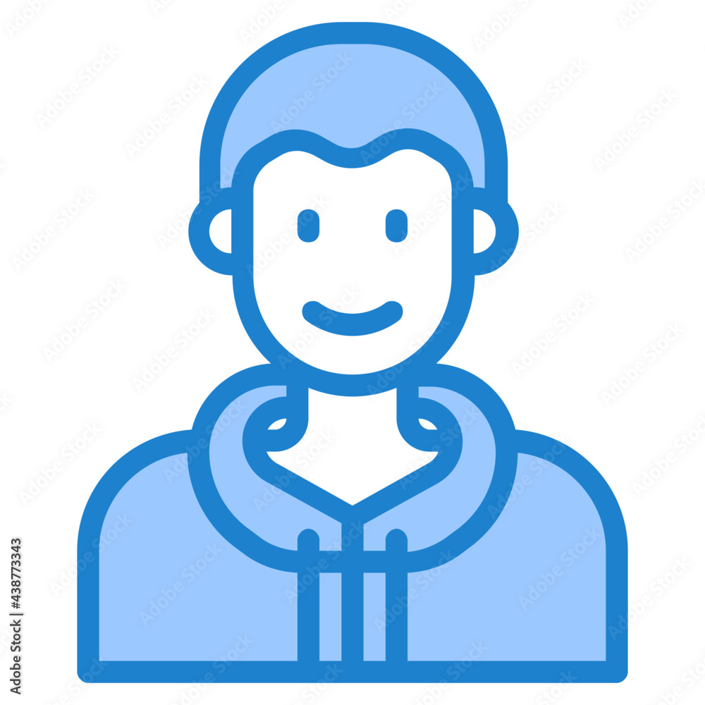 profile blue style icon profile blue style icon