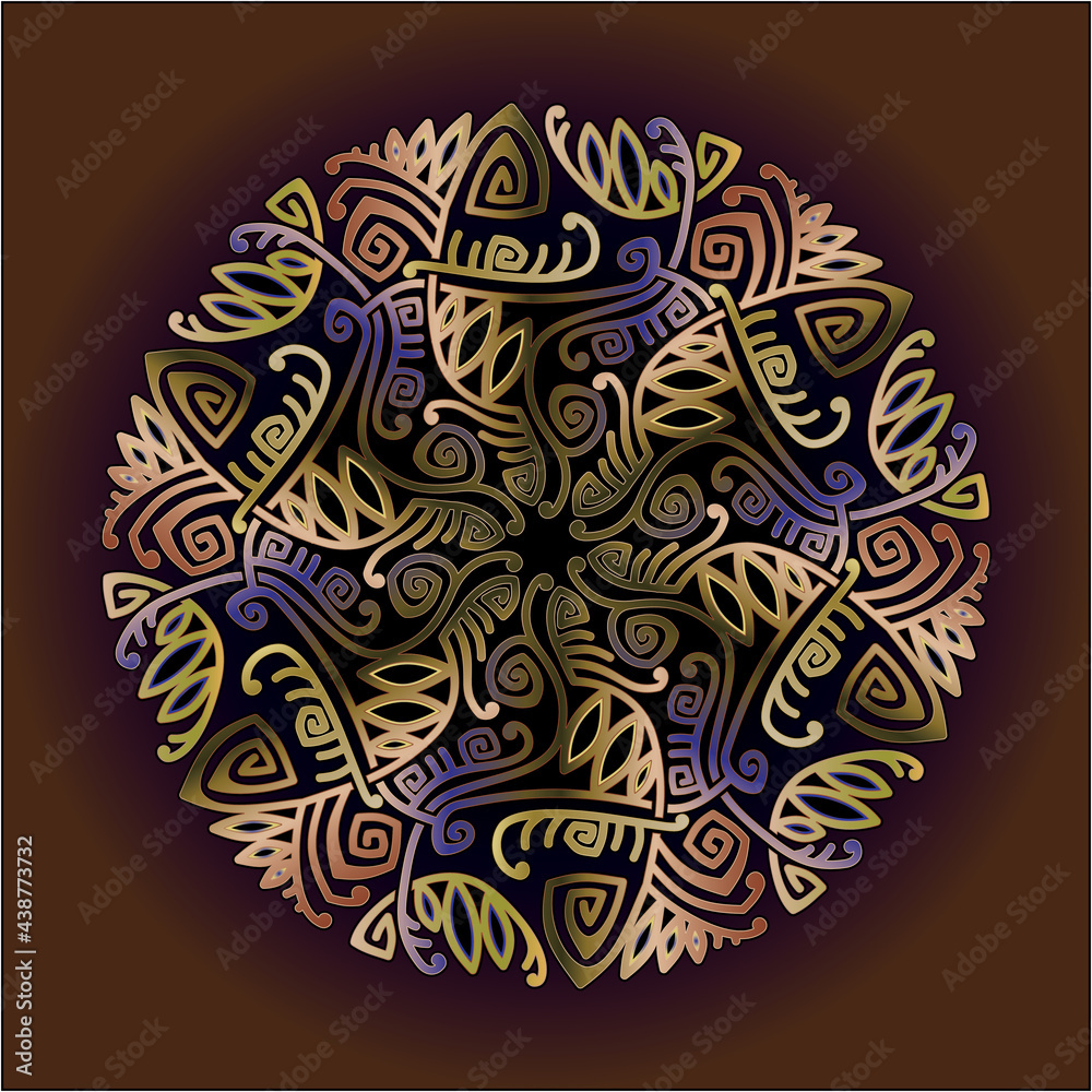 mandala art ornament for printing mandala art ornament for printing