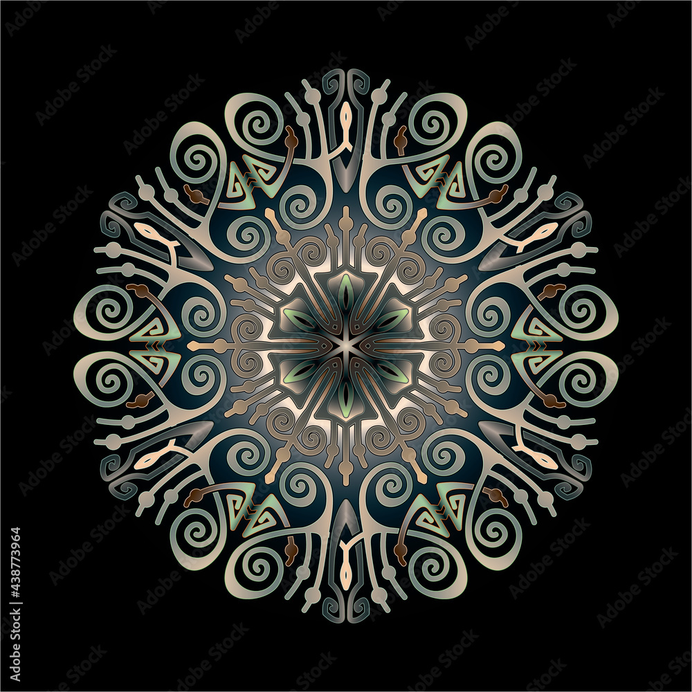 mandala art ornament for printing mandala art ornament for printing