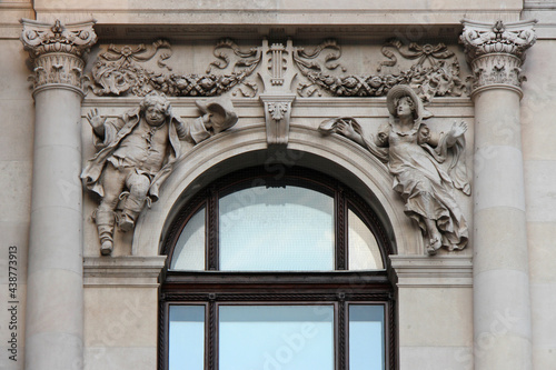 theater (burgtheater) in vienna (austria) 