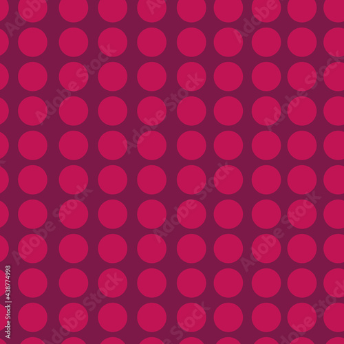 polka dots pink tones dots vector pattern 