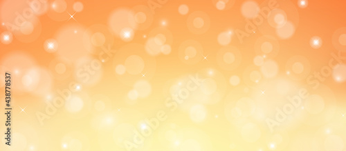 オレンジ色のベクター素材の背景	
