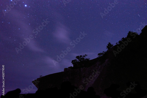 鬼ヶ城の夜景