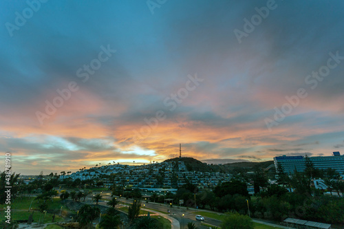 Sunset over San Agustin near Maspalomas