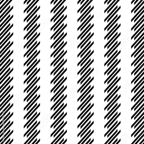 Seamless geometric stripe line pattern vector on black background for Fabric and textile printing, jersey print, wrapping paper, backdrops and , packaging, web banners