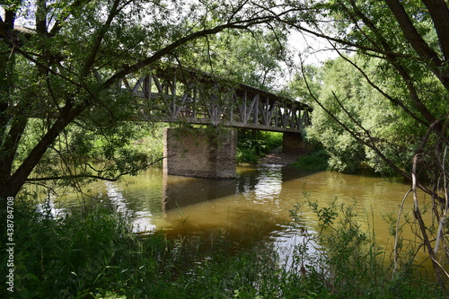 Brücke über die Ahrmündung photo