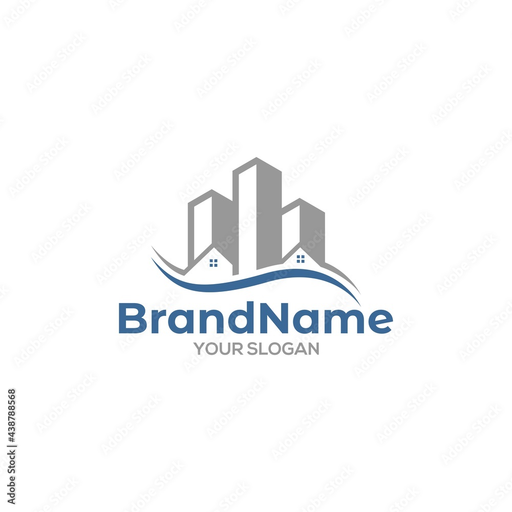 Coast Building Logo Design Vector Coast Building Logo Design Vector