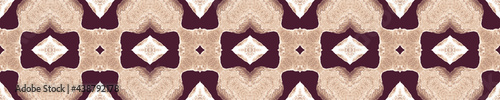 Monochrome Seamless Contemporary Art. Repeat