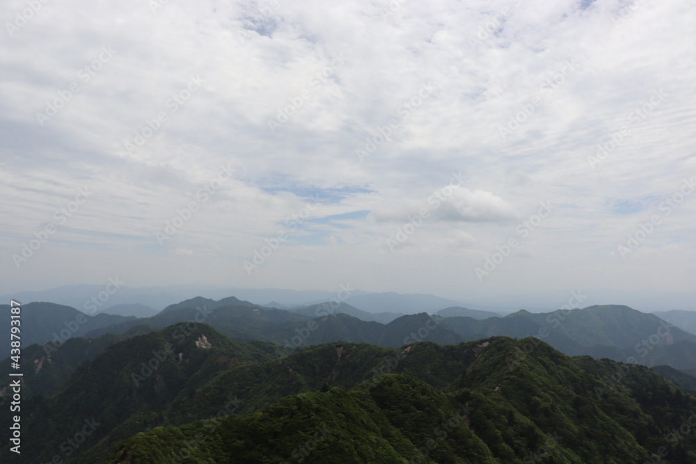 Fototapeta premium 標高の高い場所からのパノラマ撮影