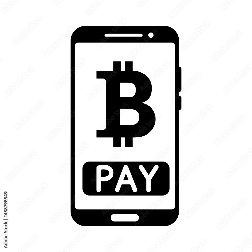 Bitcoin payment concept. Mobile cryptocurrency. Bitcoin transaction or donation. Cryptocurrency accepted here Bitcoin payment concept. Mobile cryptocurrency. Bitcoin transaction or donation. Cryptocurrency accepted here