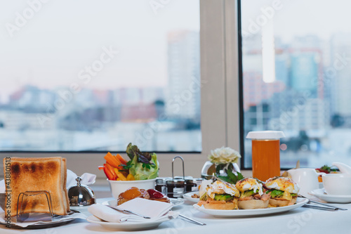 breakfast in the hotel