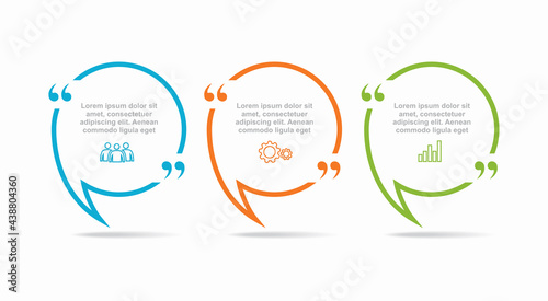 Infographic design template with place for your data. Vector illustration.