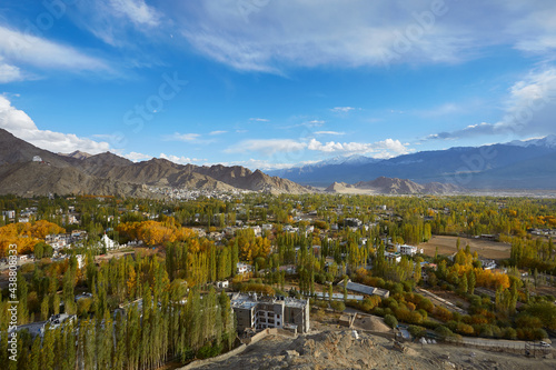 Leh City in Autumn